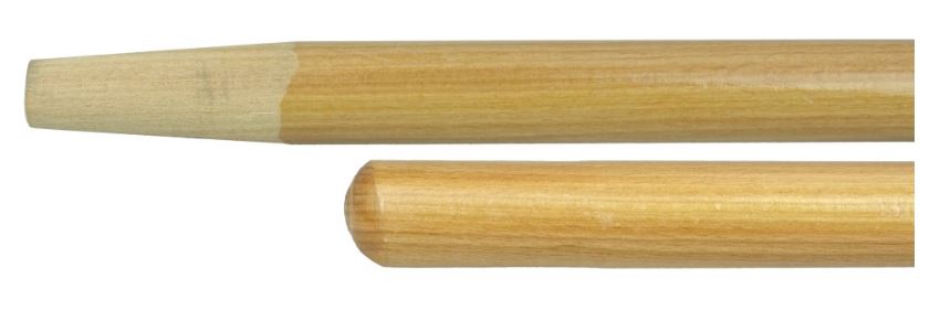 HANDLE WINDOW BRUSH WOOD 6' TAPERED - Handles: Wood Taper Tip
